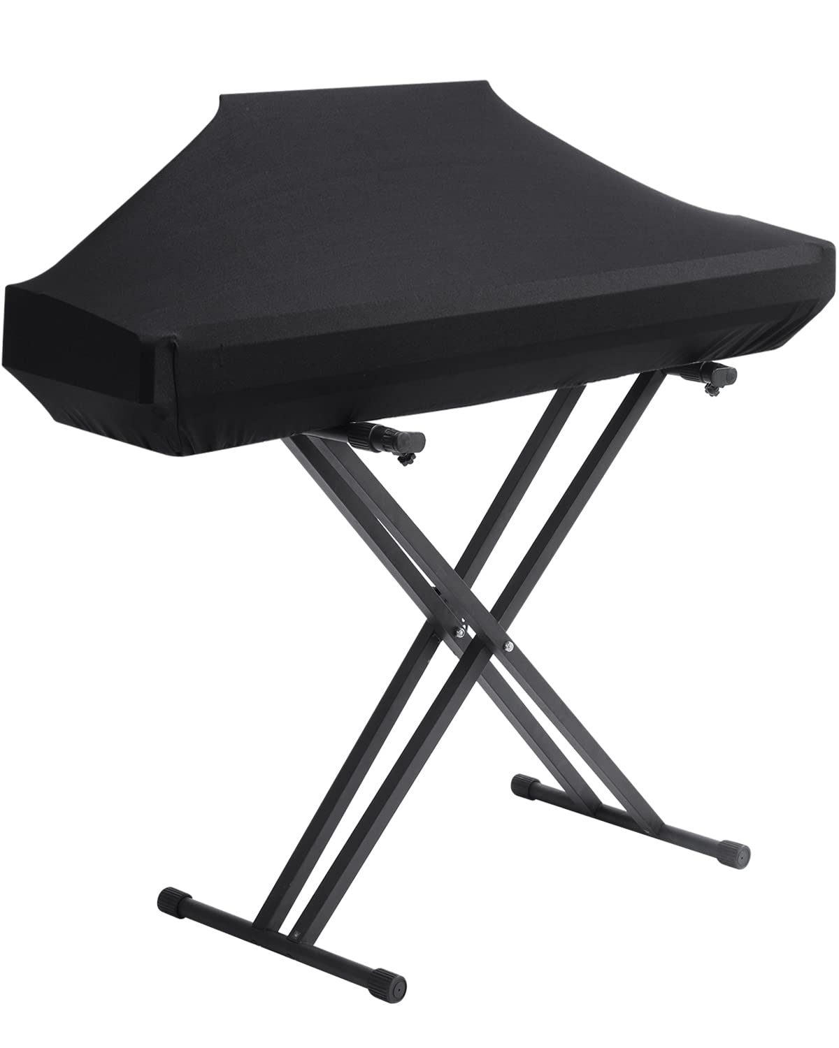 YNester Piano Keyboard Dust Cover 61 Keys Adjustable Electric Piano Cover