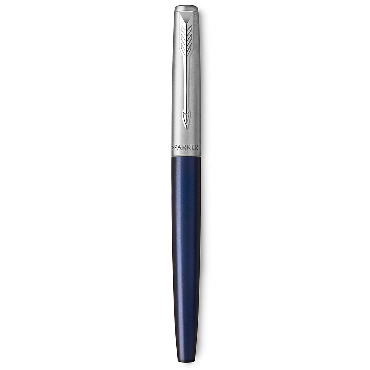 Parker Jotter Fountain Pen Royal Blue Medium Nib with Blue Ink Gift Box