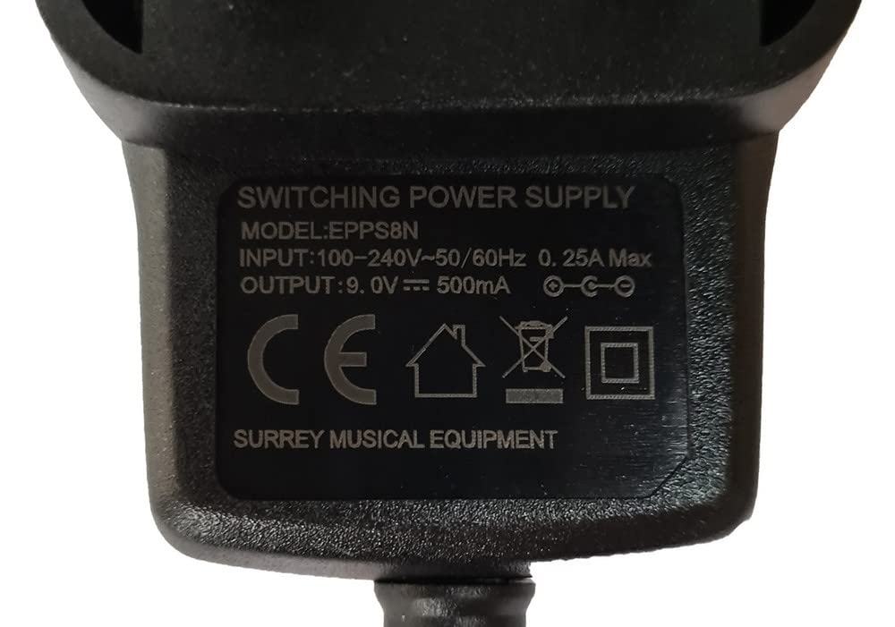 Noise Free Power Supply Replacement for Boss Psa-240 Guitar Effects Pedal Power Supply Adapter 9V