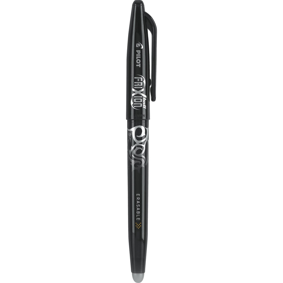 PILOT FriXion Ball Erasable & Refillable Gel Ink, Black Ink, 12-Pack