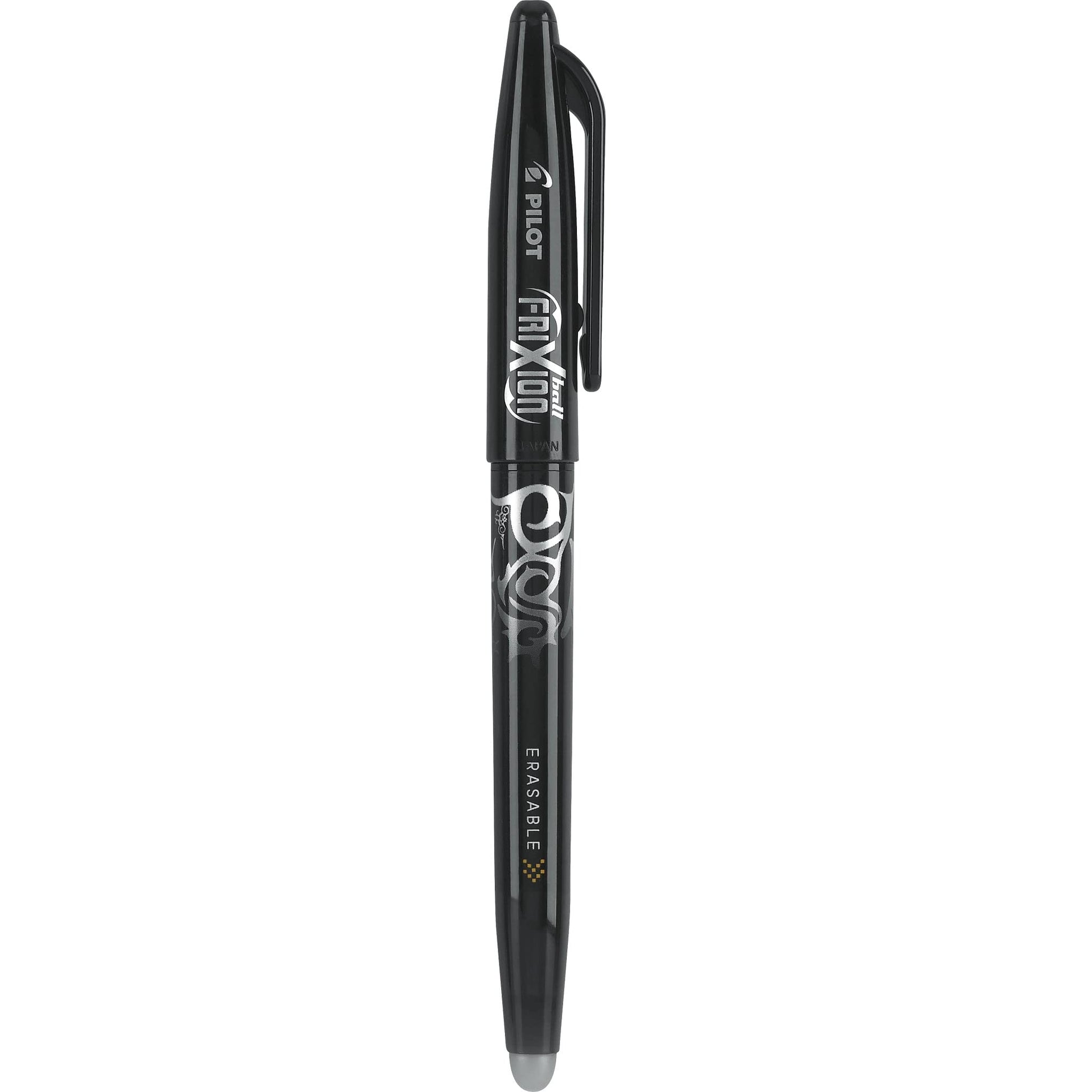 PILOT FriXion Ball Erasable & Refillable Gel Ink, Black Ink, 12-Pack