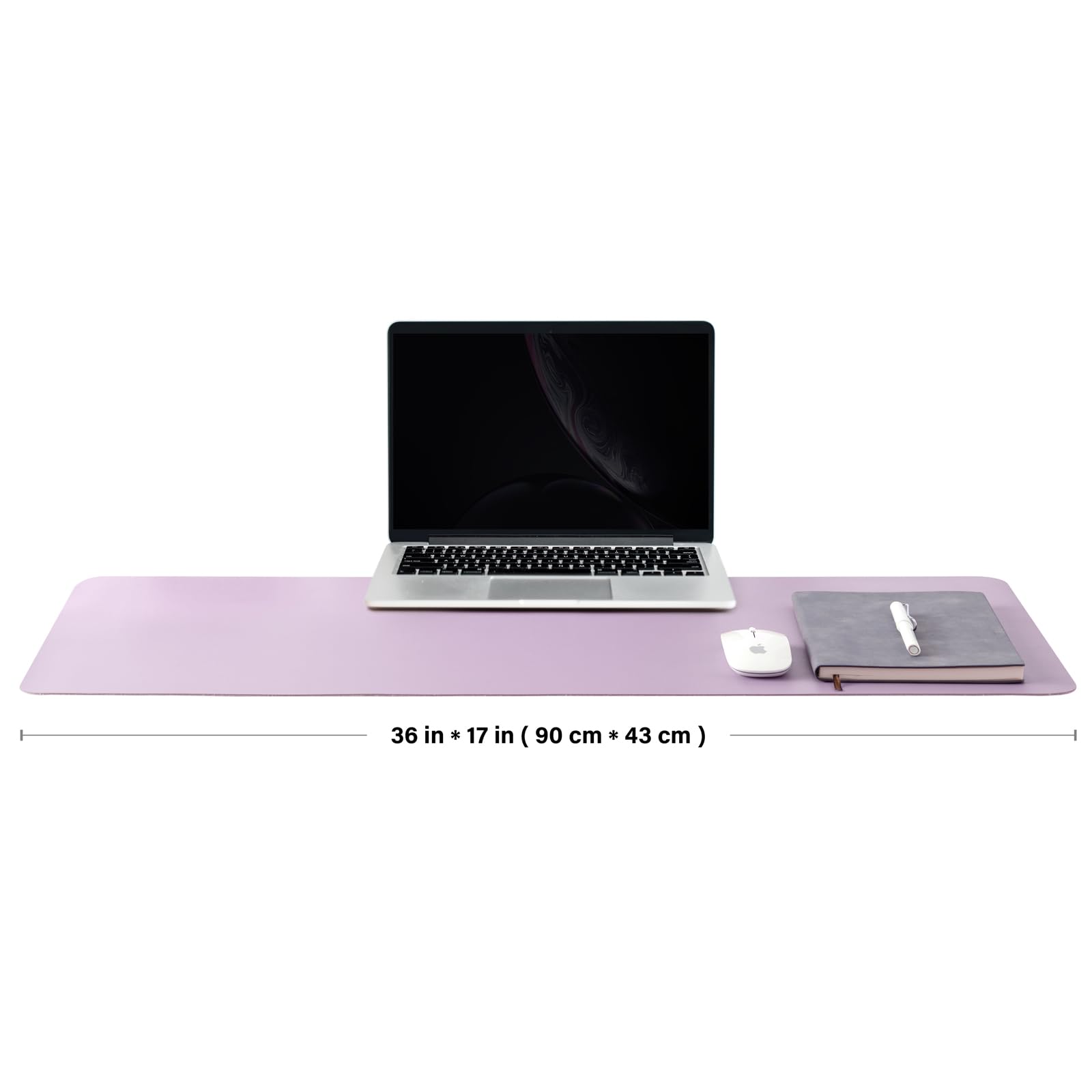 HOMIEAZICOZI Leather Desk Mat - Non-Slip PU Desk Pad for Office and Home - Desk Organization and