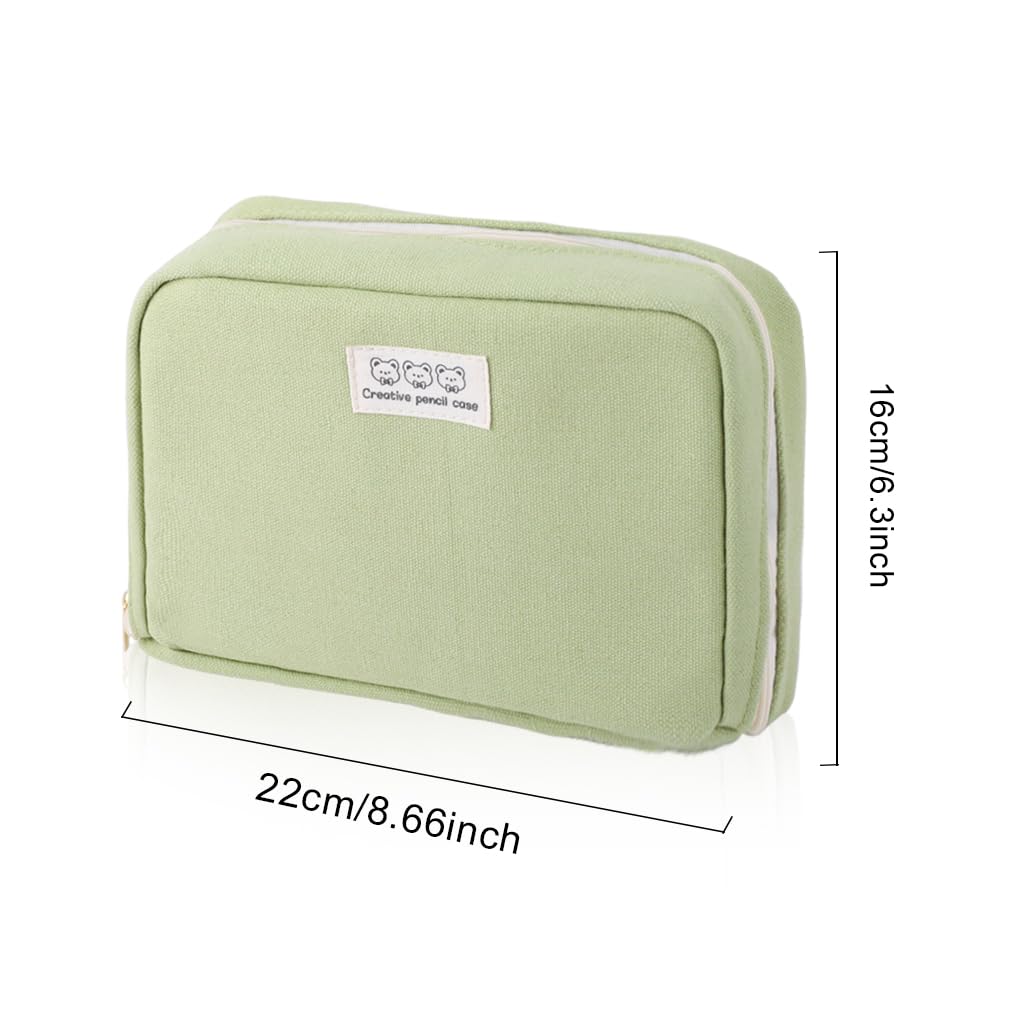 iSuperb Big Pencil Case Pouch Large Capacity Can Hold a Book, Pen Pouch Waterproof for Adult Kids