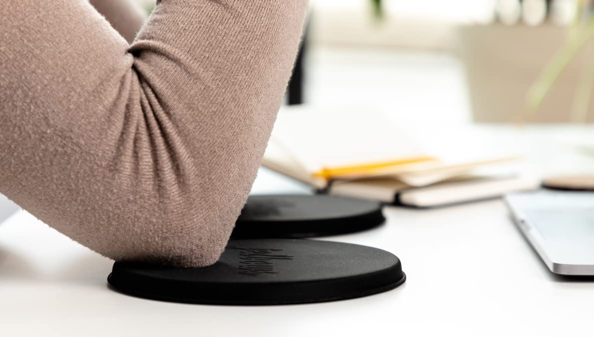 Jelbows Ergonomic Fabric Wrist Rest Set for Arms & Elbows, Comfort for Office & Gaming, Wrist and