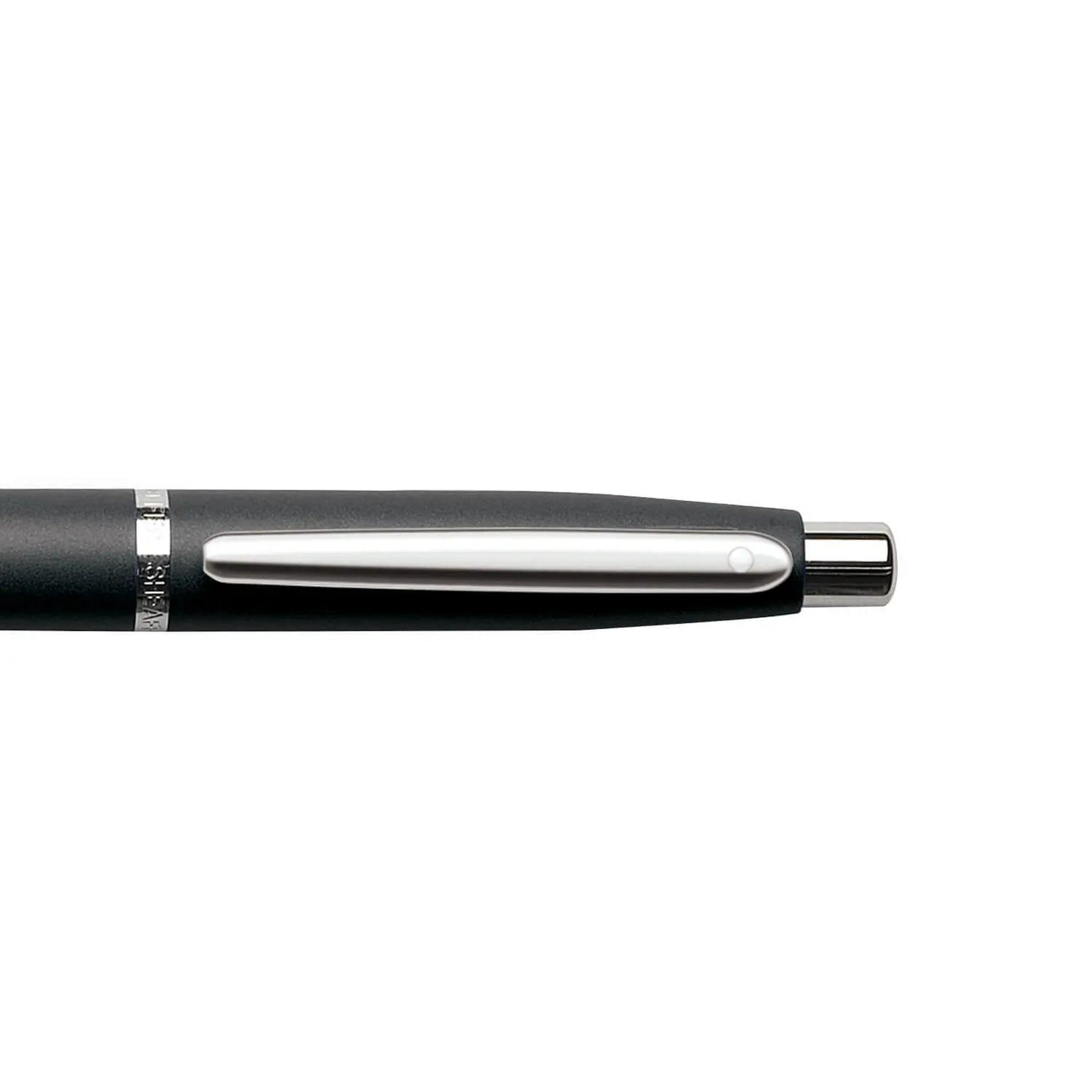 Sheaffer VFM Matte Black Ballpoint Pen with Chrome Trim