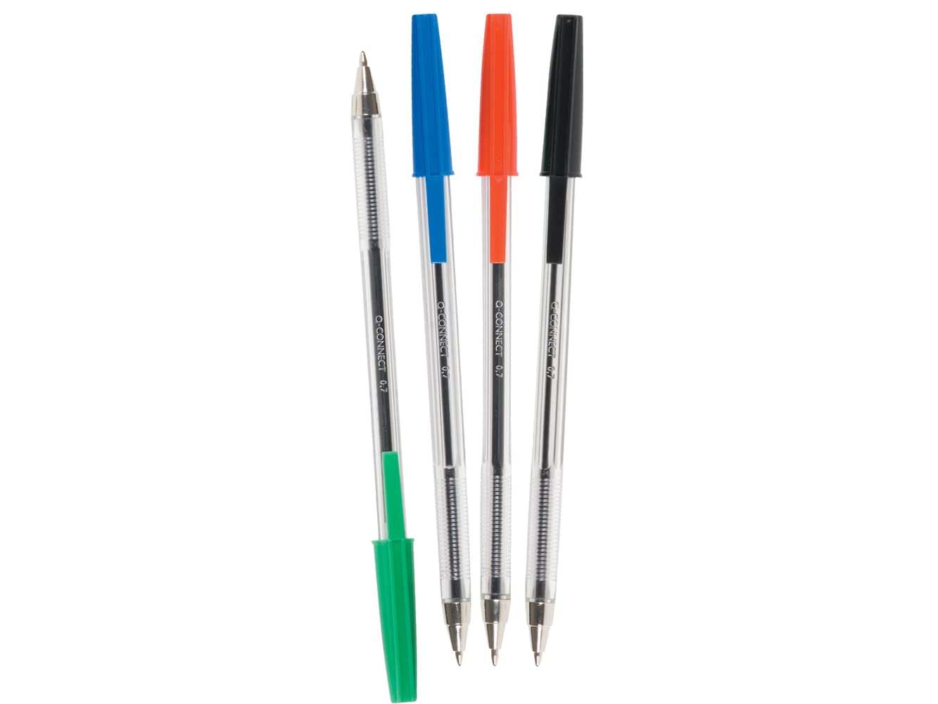 Q-Connect Ballpoint Pen Medium Blue (Pack of 20) KF34043