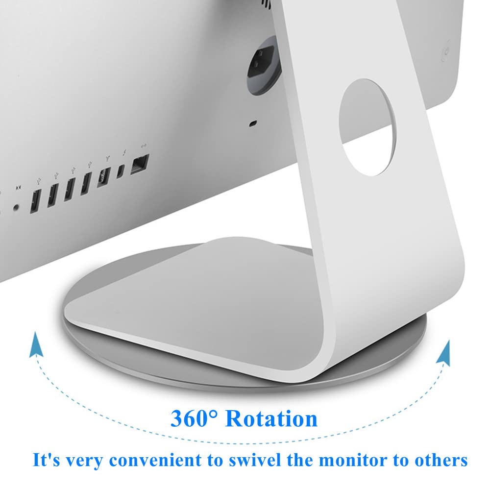 Aluminum 360° Rotation Monitor Swivel Base for Computer Screen Monitor