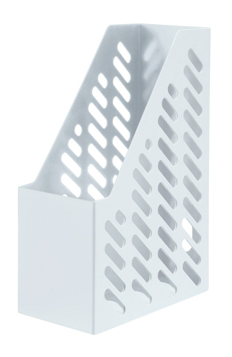 Han Klassik XXL 115 x 248 x 145/ 320mm C4 Size Magazine File with Label - White