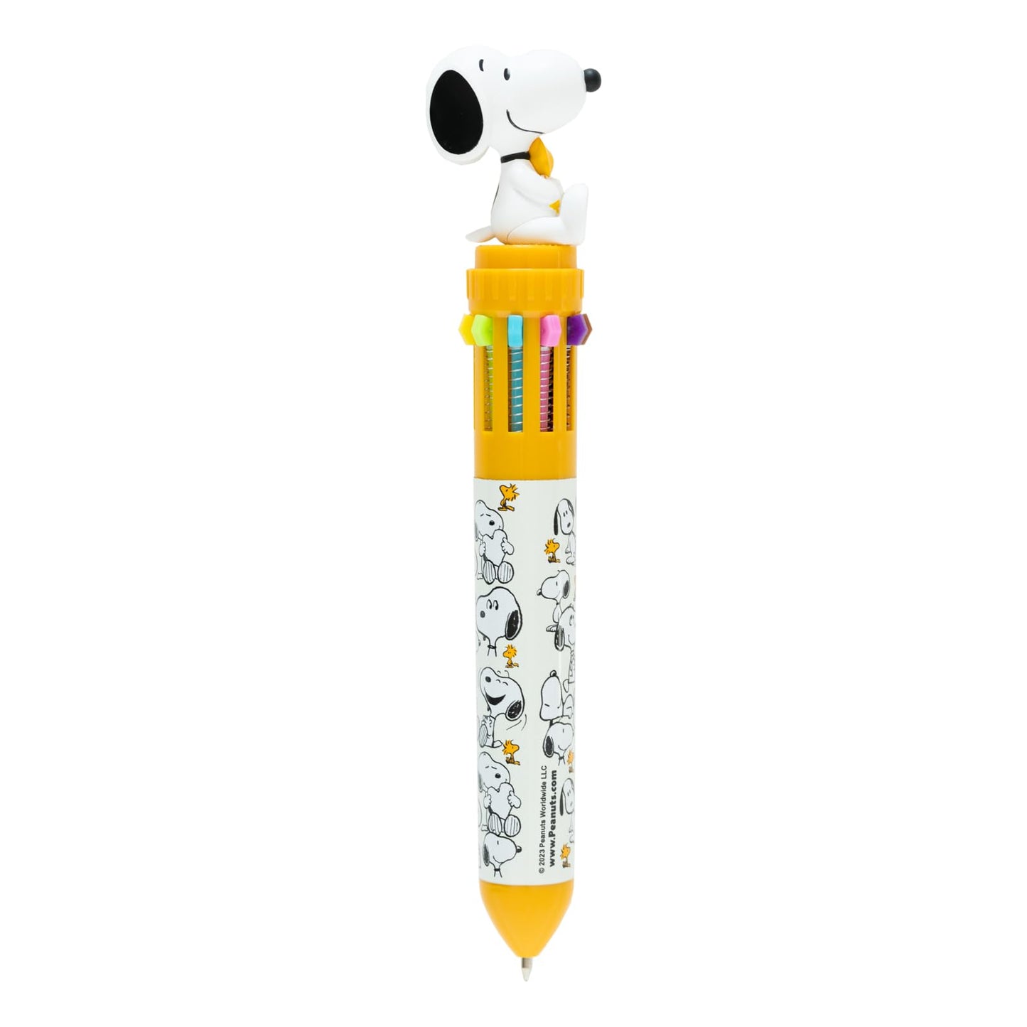 Grupo Erik Snoopy Pen | 10 In 1 Ballpoint Pen With 3D Snoopy Topper