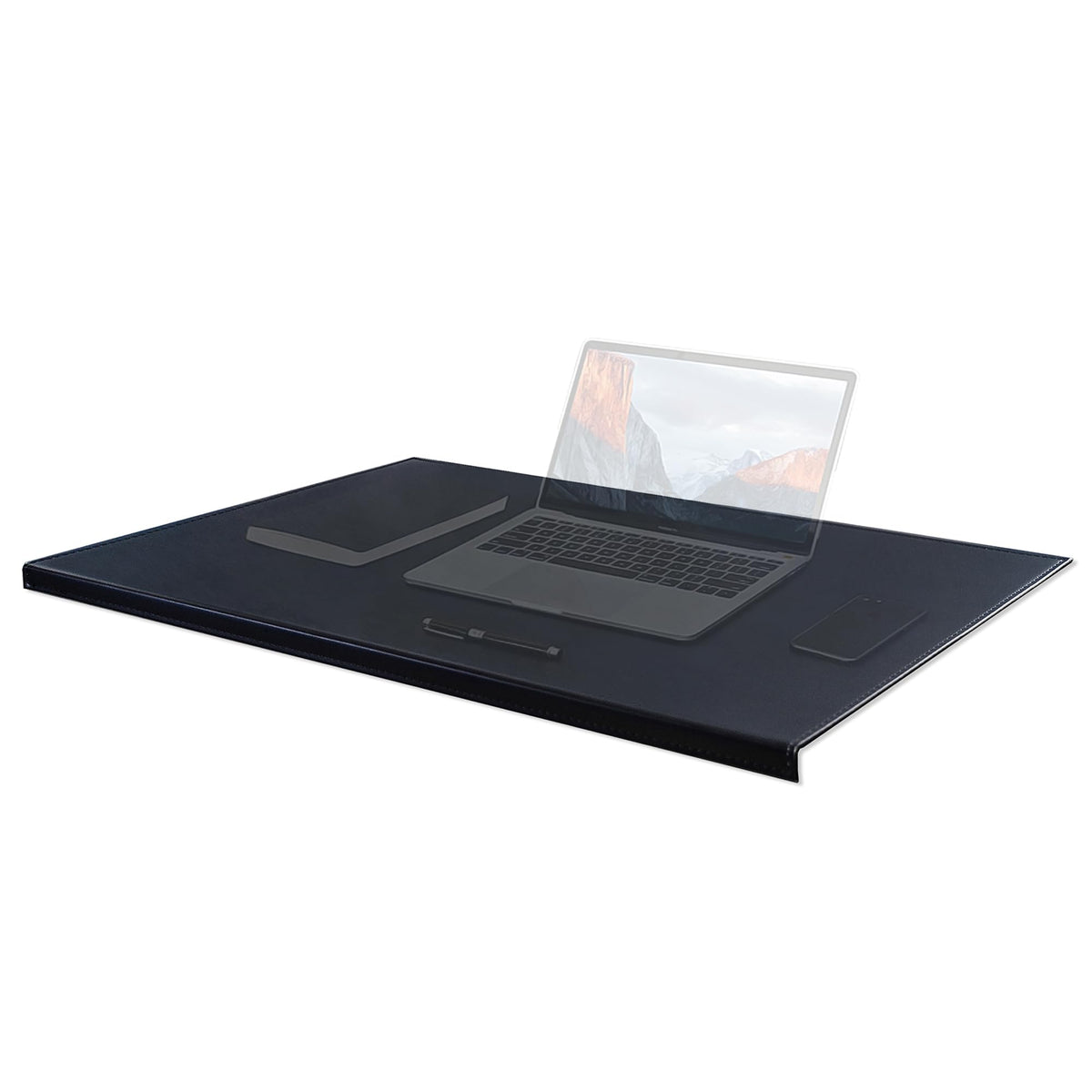 AKOZLIN 27.55”x 18.9" Soft PU Leather Surface Office Desk Mouse Mat Anti-Push Pad with Full Grip