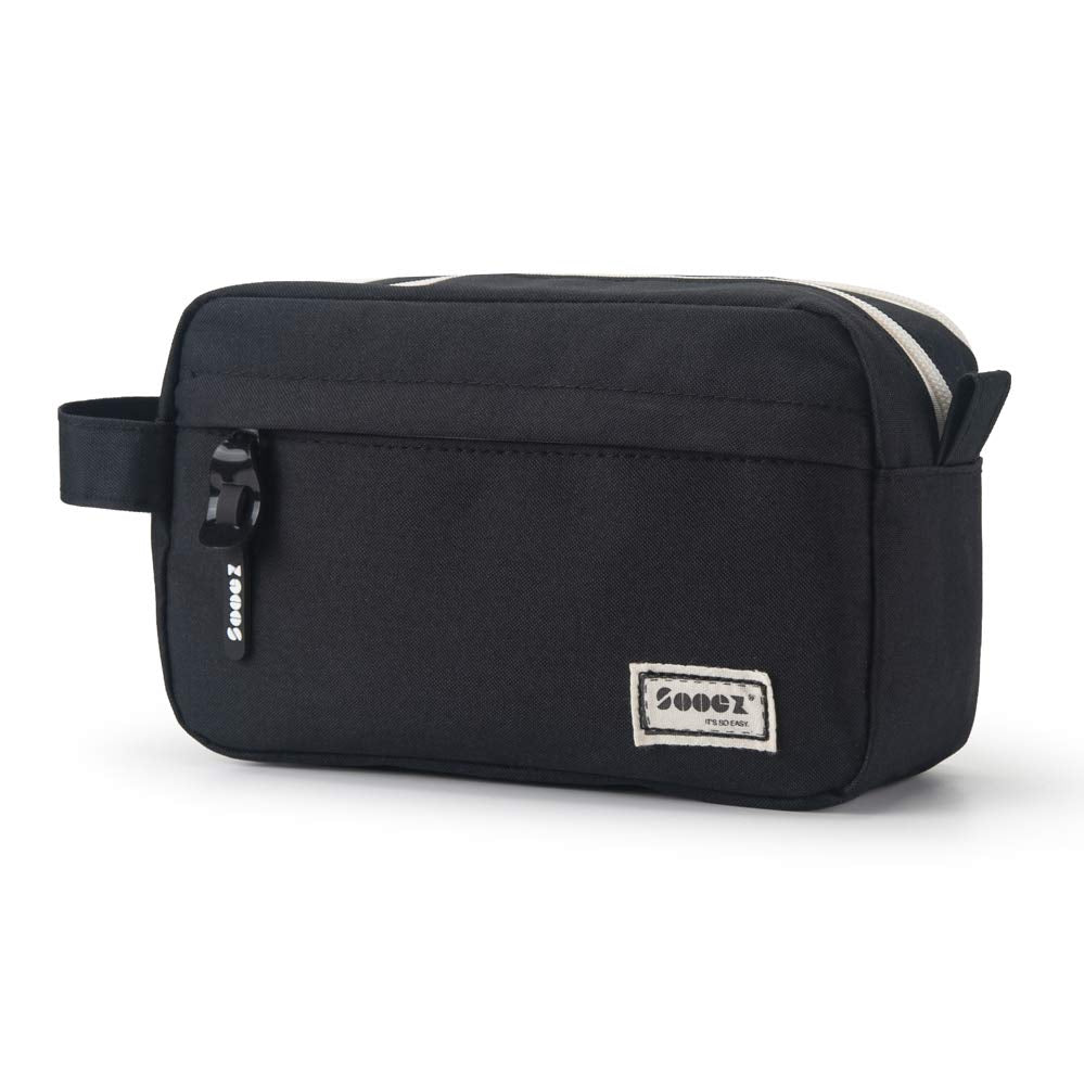 Sooez High Capacity Pencil Case, Big Pencil Bag Organizer Box Pen Case, Portable Journaling