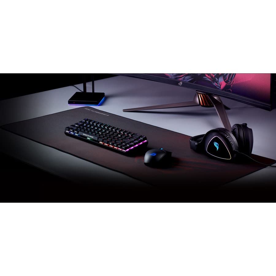 ASUS ROG Scabbard II Extended Gaming Mouse Pad – 35.4” x 15.7” (Extended/XXL Size), Smooth Glide