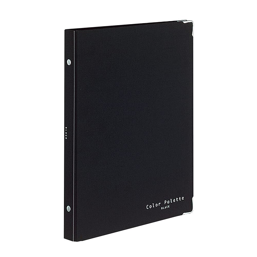 Kokuyo Color Palette Metal Round Ring Binder, B5-S, 26 Holes, Up to 100 Sheets, 5 Colorful Tab