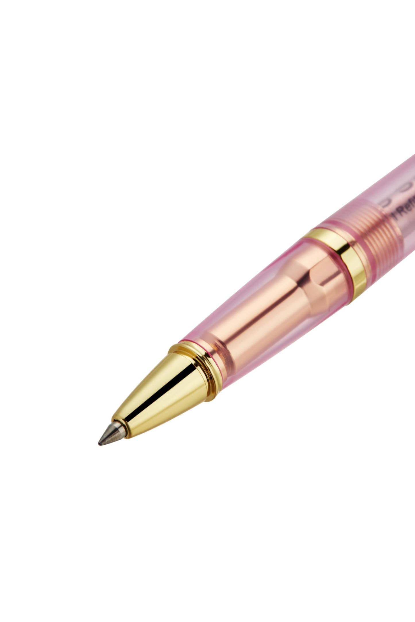 Cross Bailey Light Rollerball Pen, Translucent Pink Sapphire, Black Ink