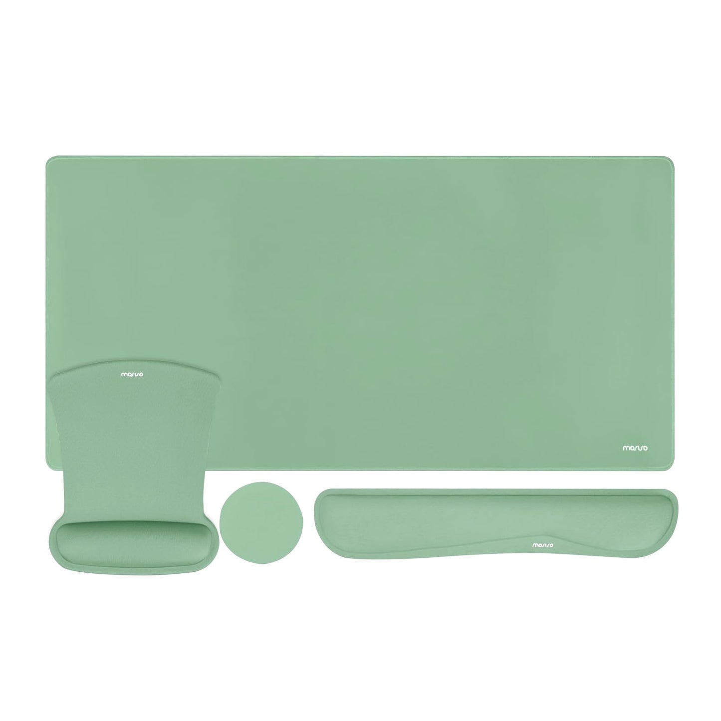 MOSISO Keyboard Mouse Pad Set, Large Gaming Mousepad&Keyboard Wrist Rest