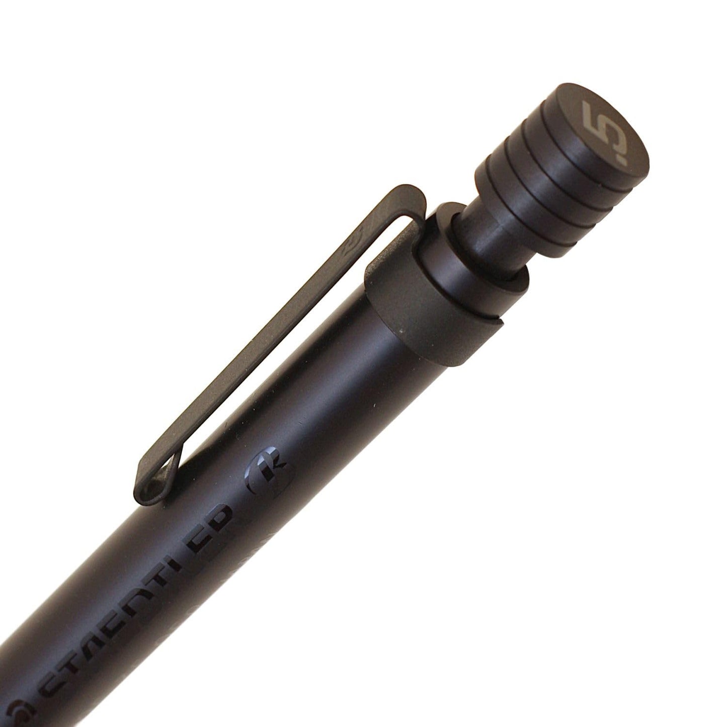 STAEDTLER 35-05B Mechanical Pencil, 0.02 inch (0.5 mm), All Black