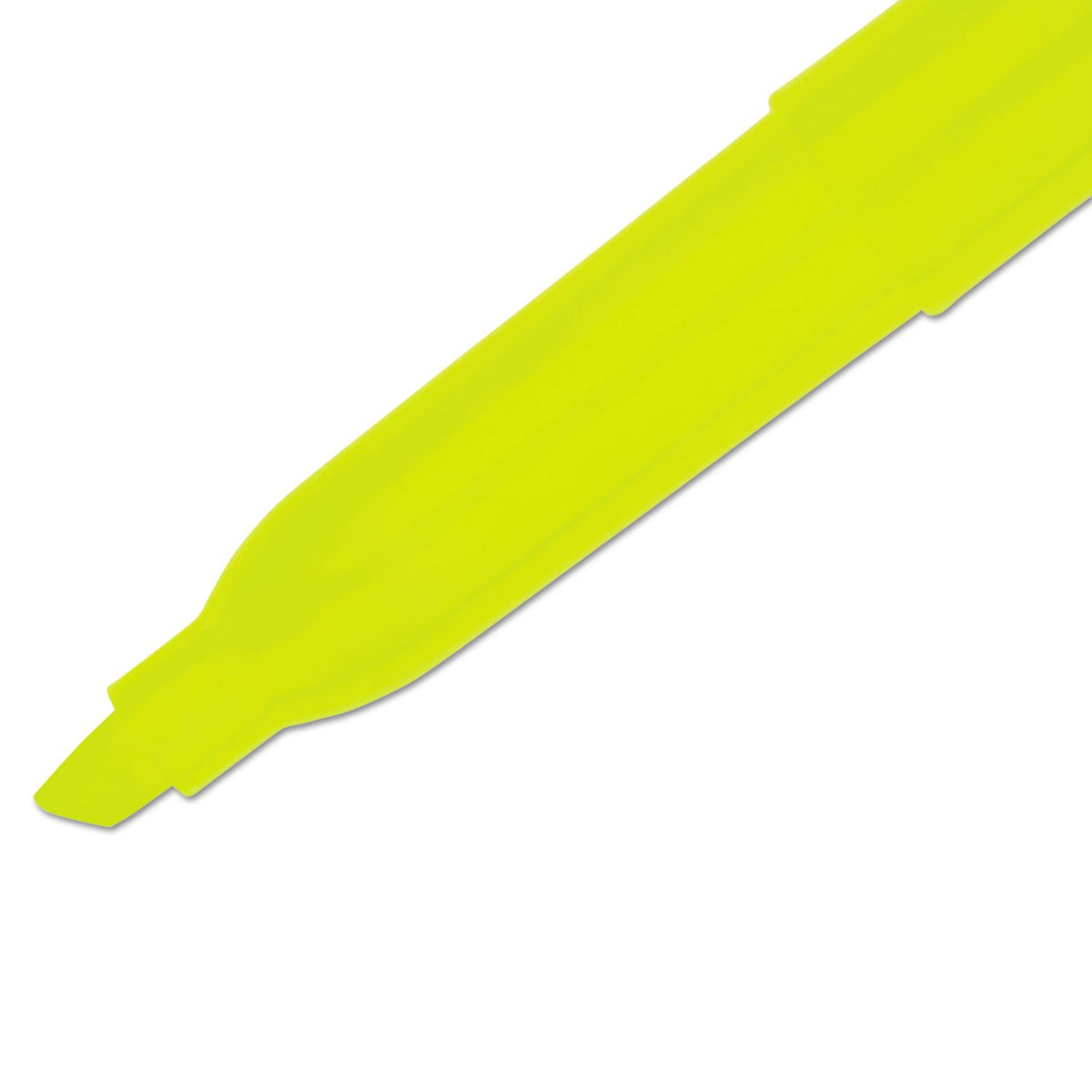 Sharpie Pocket Highlighters, Fluorescent Yellow, Smear-Resistant, Chisel Tip, 36 Count - Classroom