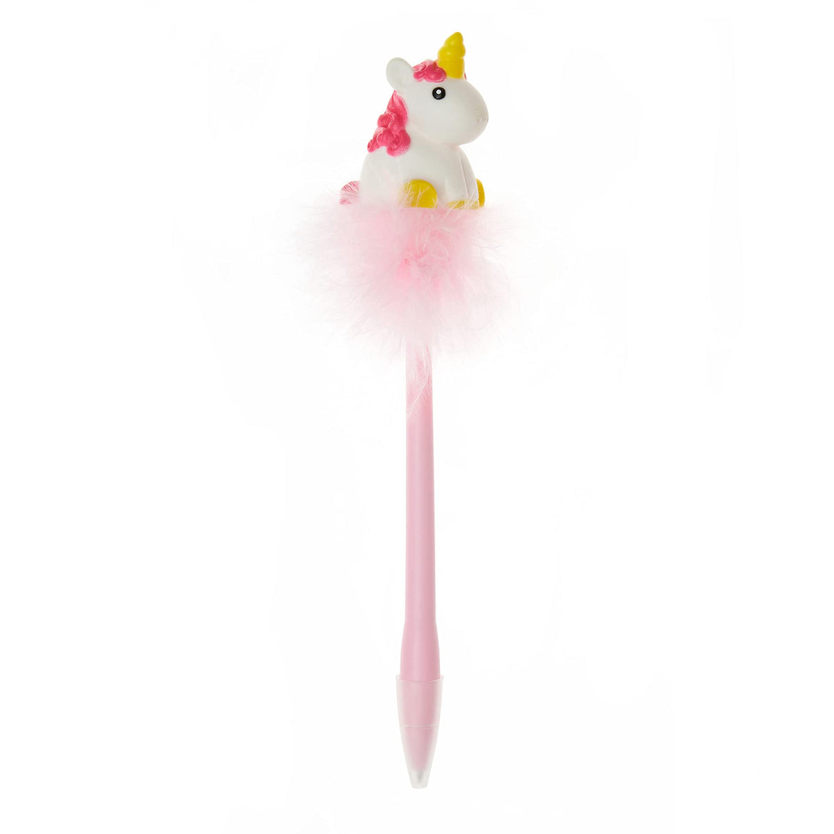LEGAMI - Luminous Unicorn Ballpoint Pen Writing is Magic Blue Ink LED Writing Pen for Kids Adults