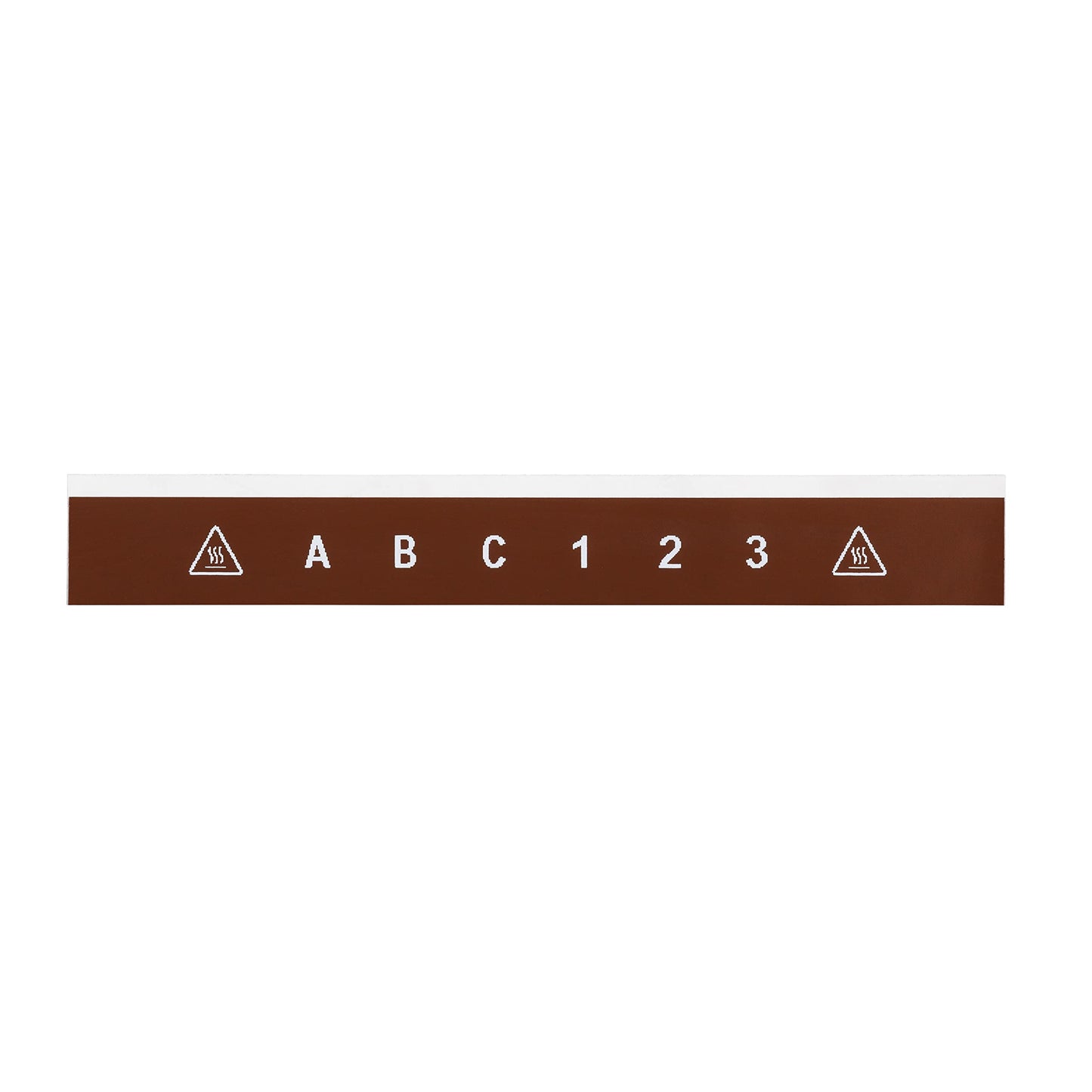 Brady Authentic (M21-375-595-BR) All-Weather Vinyl Label for Indoor/Outdoor ID, Lab and Equipment