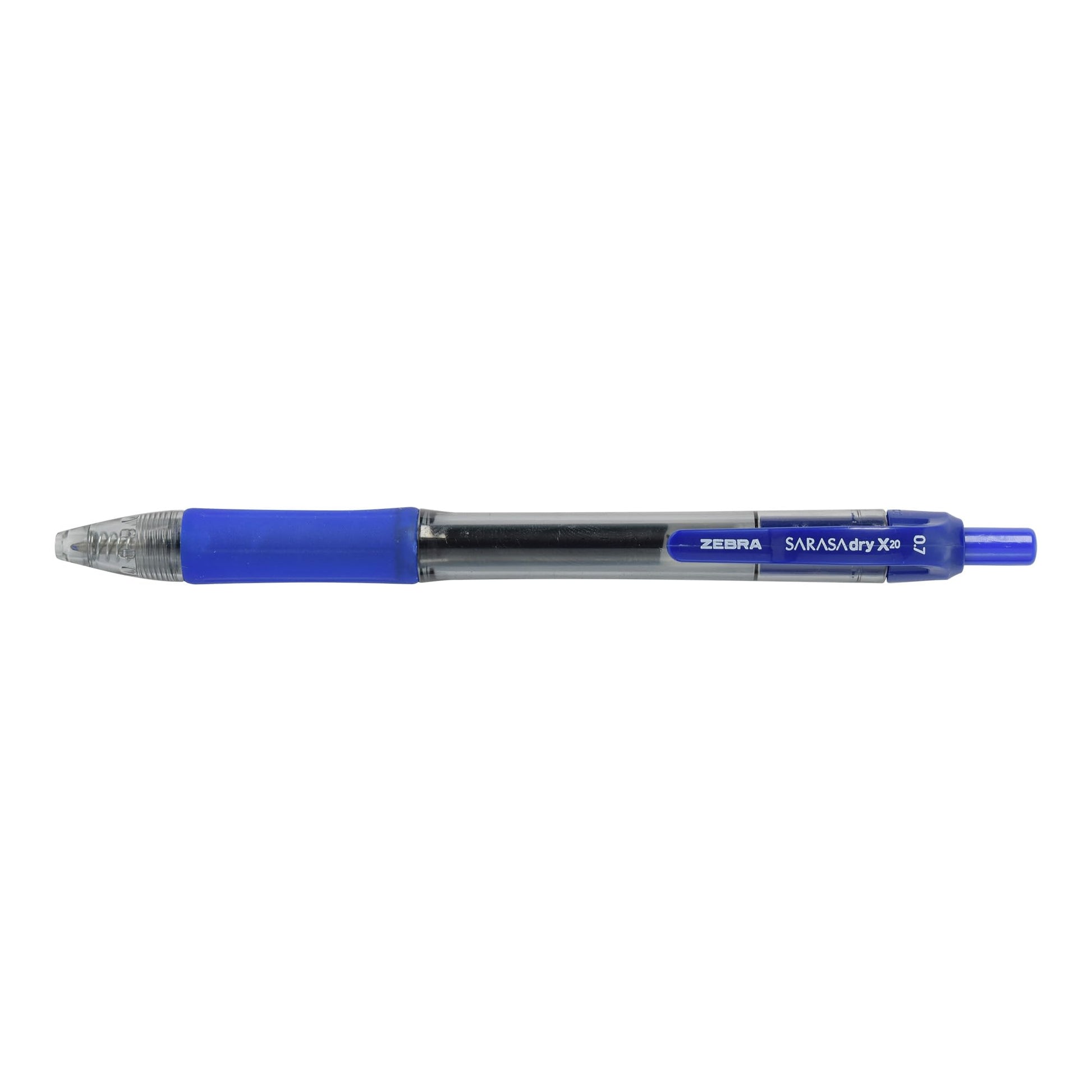 Zebra Pen SARASA X20 Retractable Gel Pen, Blue Ink, 0.7mm, 36-Pack