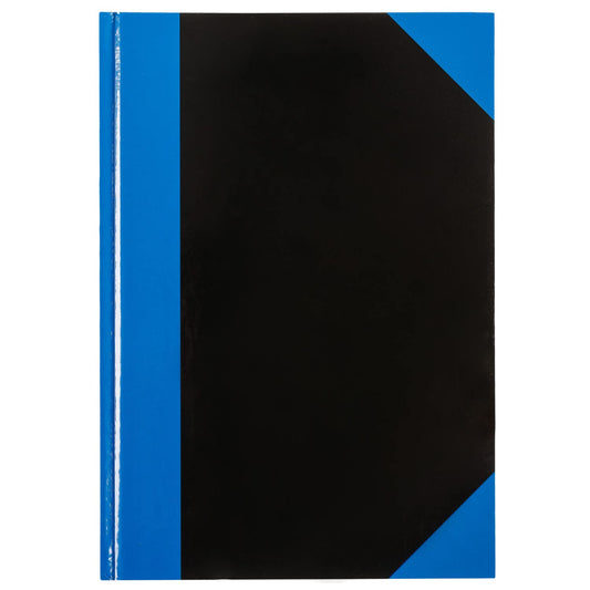 Idena 542901-22907000 Notebook A5, Lines, 96 Pages, FSC, Blue/Black
