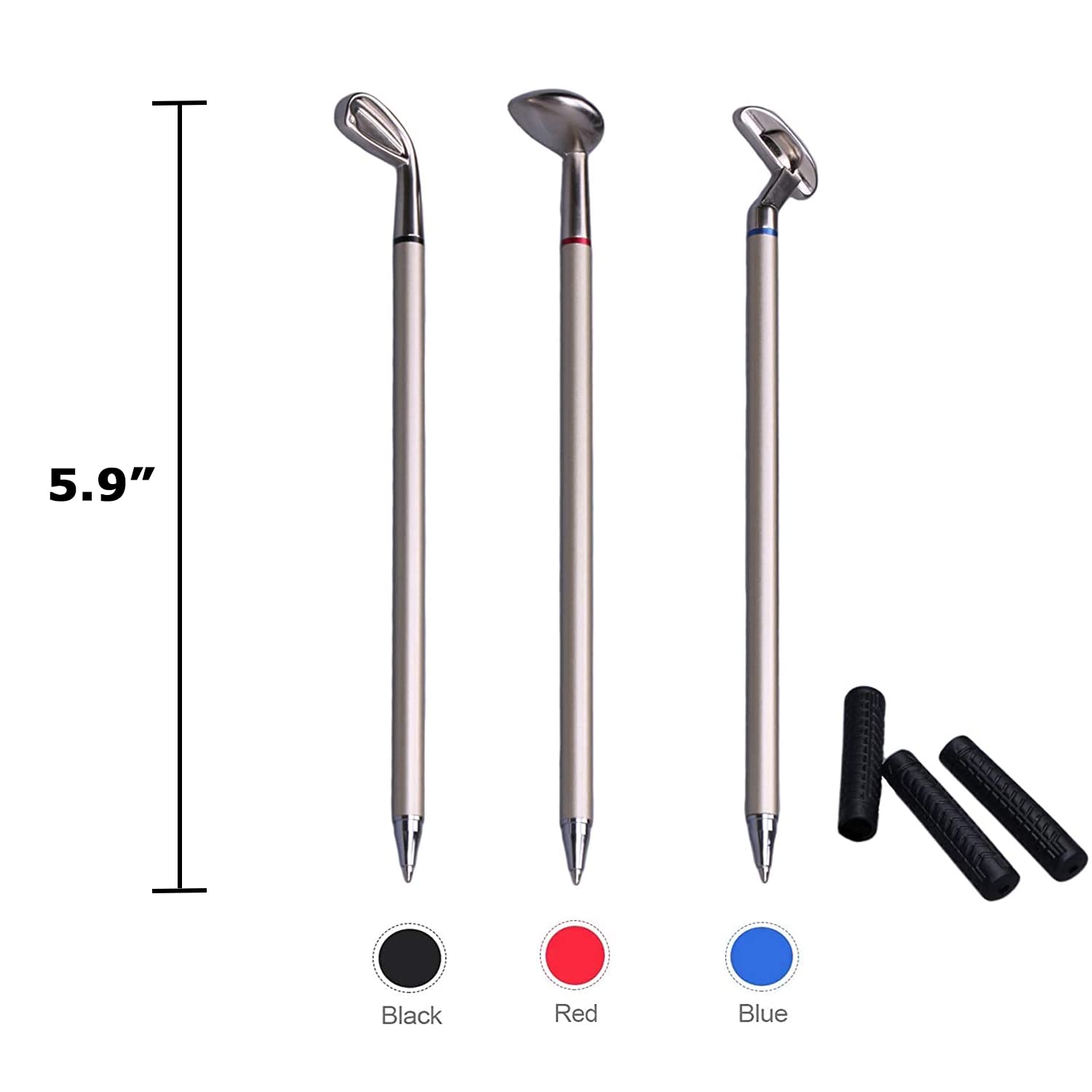 Gifts for Men, Golf Pen Holder Desk Accessories for Men Women Golfers, Birthday Graduation Gifts