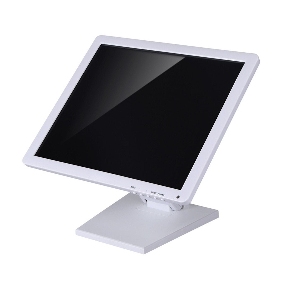 WEARSON Single Adjustable LCD Monitor Stand Mount Folding VESA Monitor Desk Stand with VESA Hole