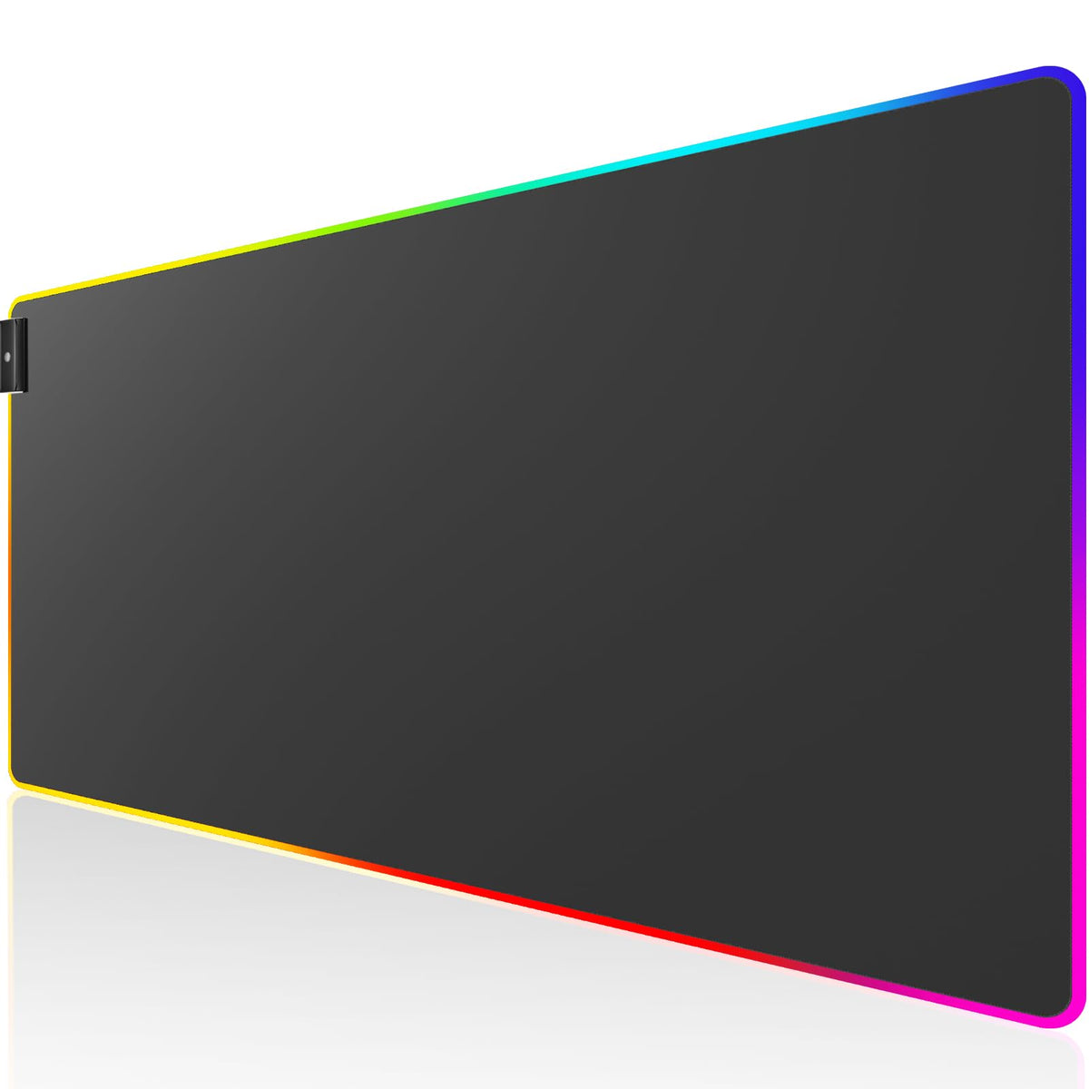 KTRIO RGB Large Gaming Mouse Pad, 31.5 x 15.7 in, RGB Black, XXL