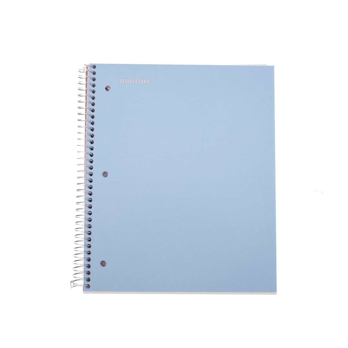 Mintra Office Durable Spiral Notebooks, 3 Subject (Arctic Ice, Sun Yellow, Spring Pink, Wide Ruled