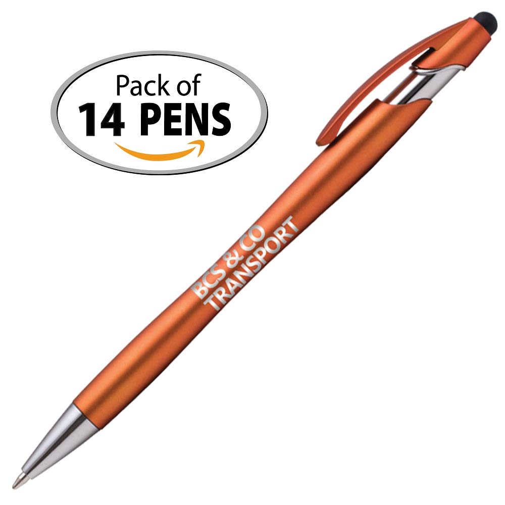 ExpressDesigns™ - The Beemer Ballpoint Pen w/Stylus Tip, Custom Personalized Black writing ink