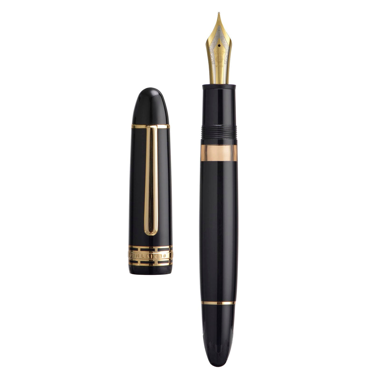 Wikult Yongsheng Junlai 630 Acrylic Fountain Pen, Size 8 Medium Nib with Piston Filling System