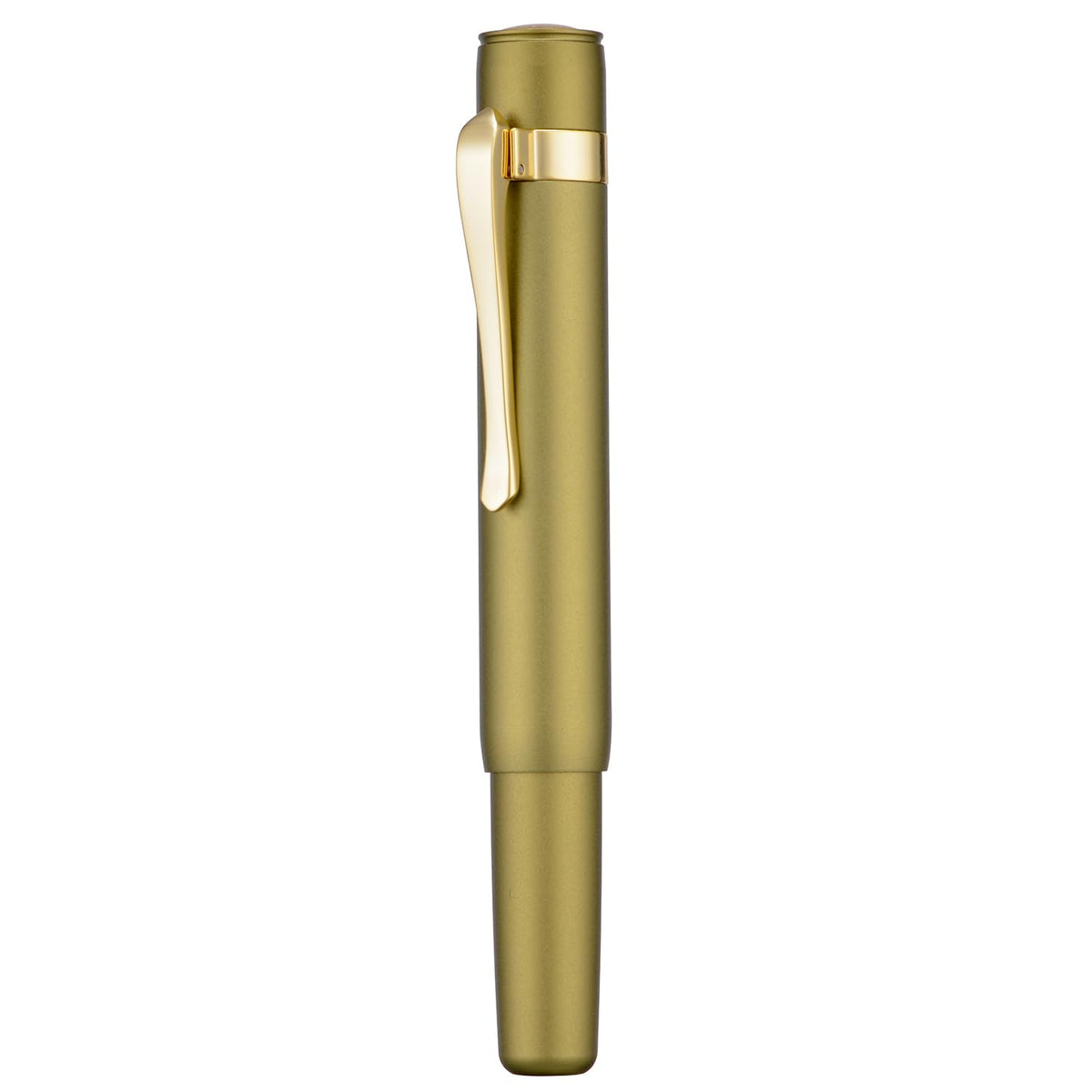 HONG DIAN M2 Black Forest Mini Fountain Pen, Medium Nib & Sleek Shape Aluminium Short Pocket Travel