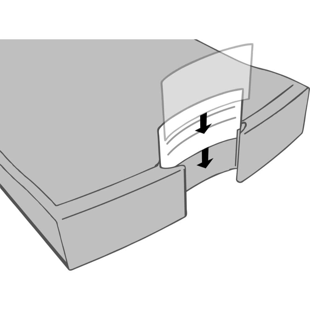 HAN 1012-11 Impuls Drawer Box DIN A4/C4 4 Closed Drawers Light Grey