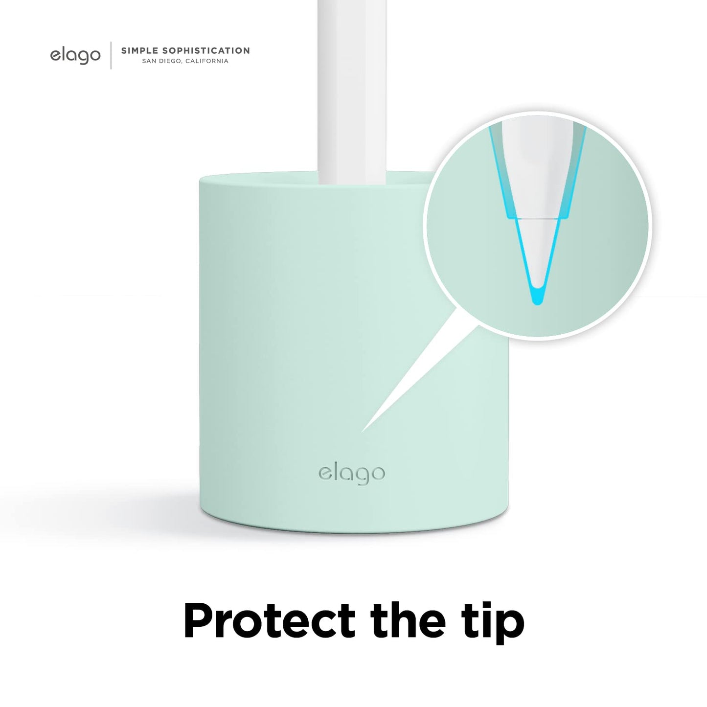 elago Pencil Stand for Apple Pencil Pro, 1st & 2nd Generation, USB-C