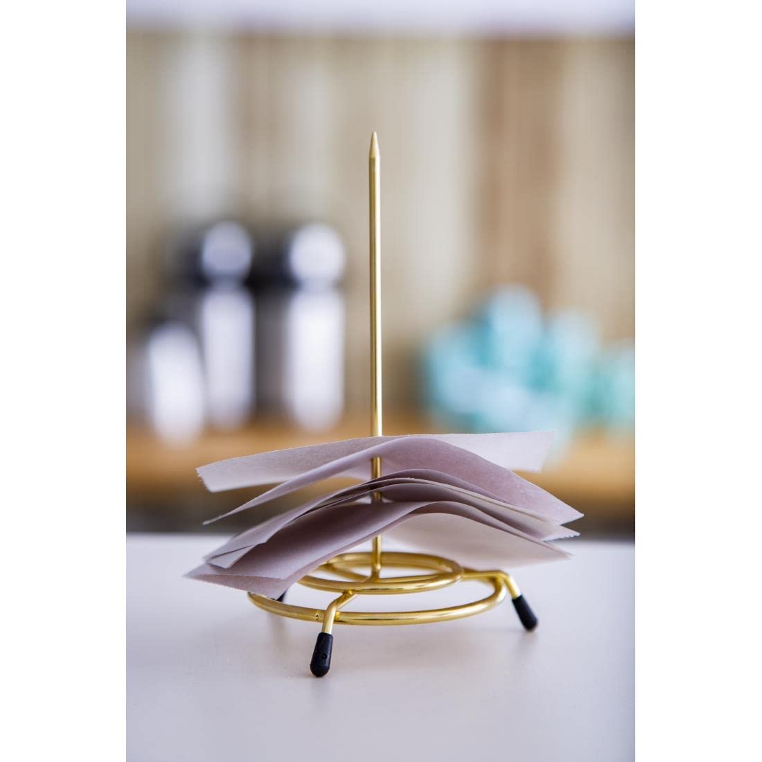 Contacto Receipt Skewer Made of Chrome Wire