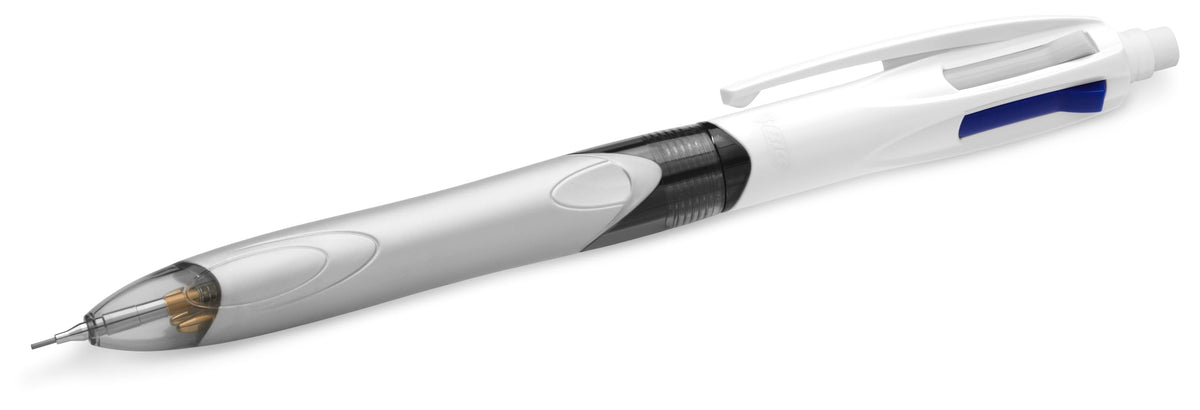 BIC 4 Colours Multifunctional Ballpoint Pen and HB Pencil Combo - Set of 12 - All in One Writing