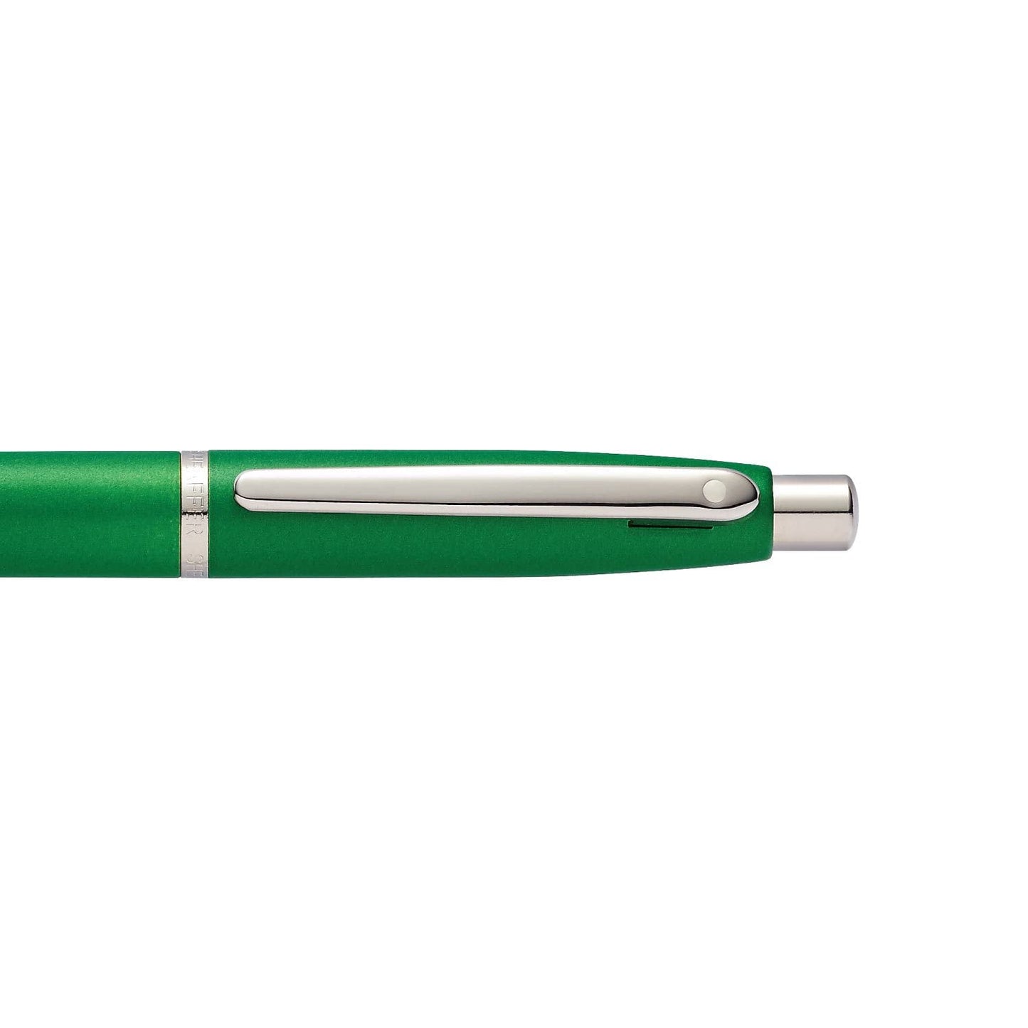 Sheaffer VFM Very Green Ballpoint Pen with Chrome Trim