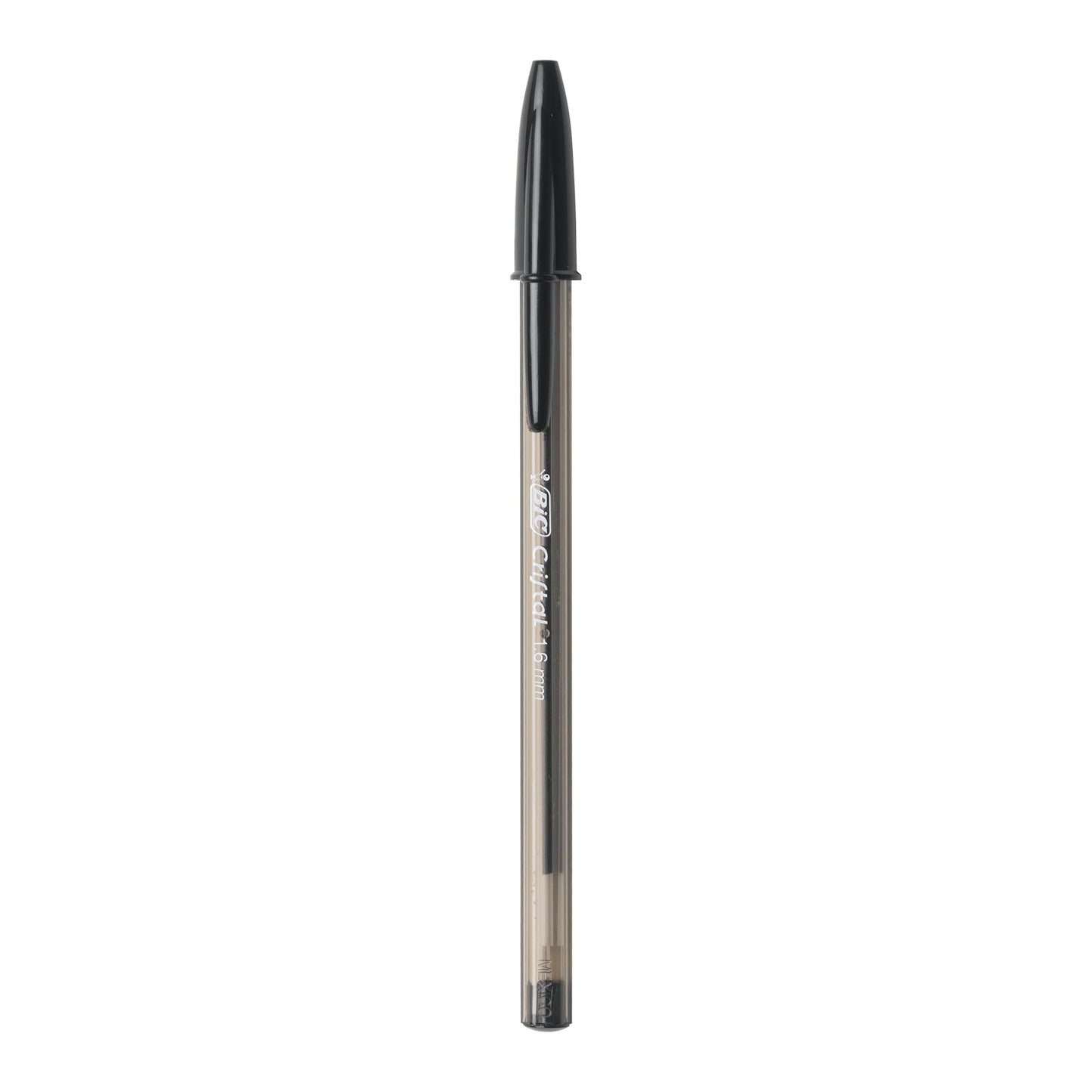 Bic Cristal Bold, 1.6 mm Ball Pen, Black - Pack of 48 (MSBP241-BKx2)