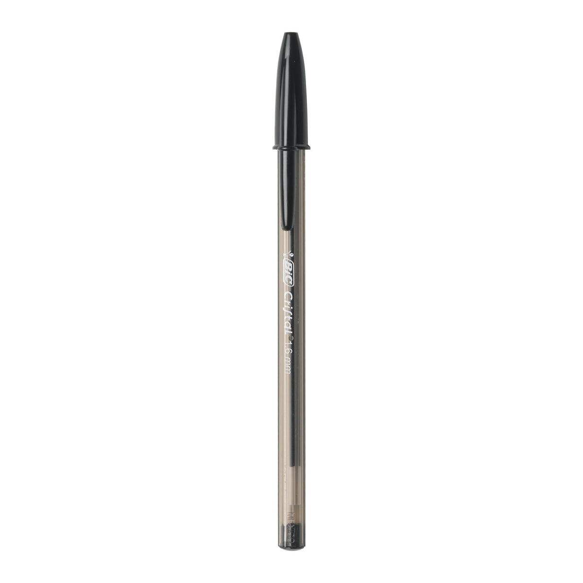 Bic Cristal Bold, 1.6 mm Ball Pen, Black - Pack of 48 (MSBP241-BKx2)
