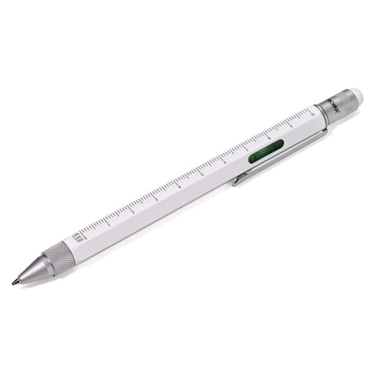 Troika Construction Ballpoint Pen - White