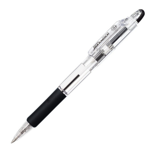 ZEBRA B-KRB-100-BK Permanent Ballpoint Pen, Gym Knock, 0.7, Black, 10 Pens