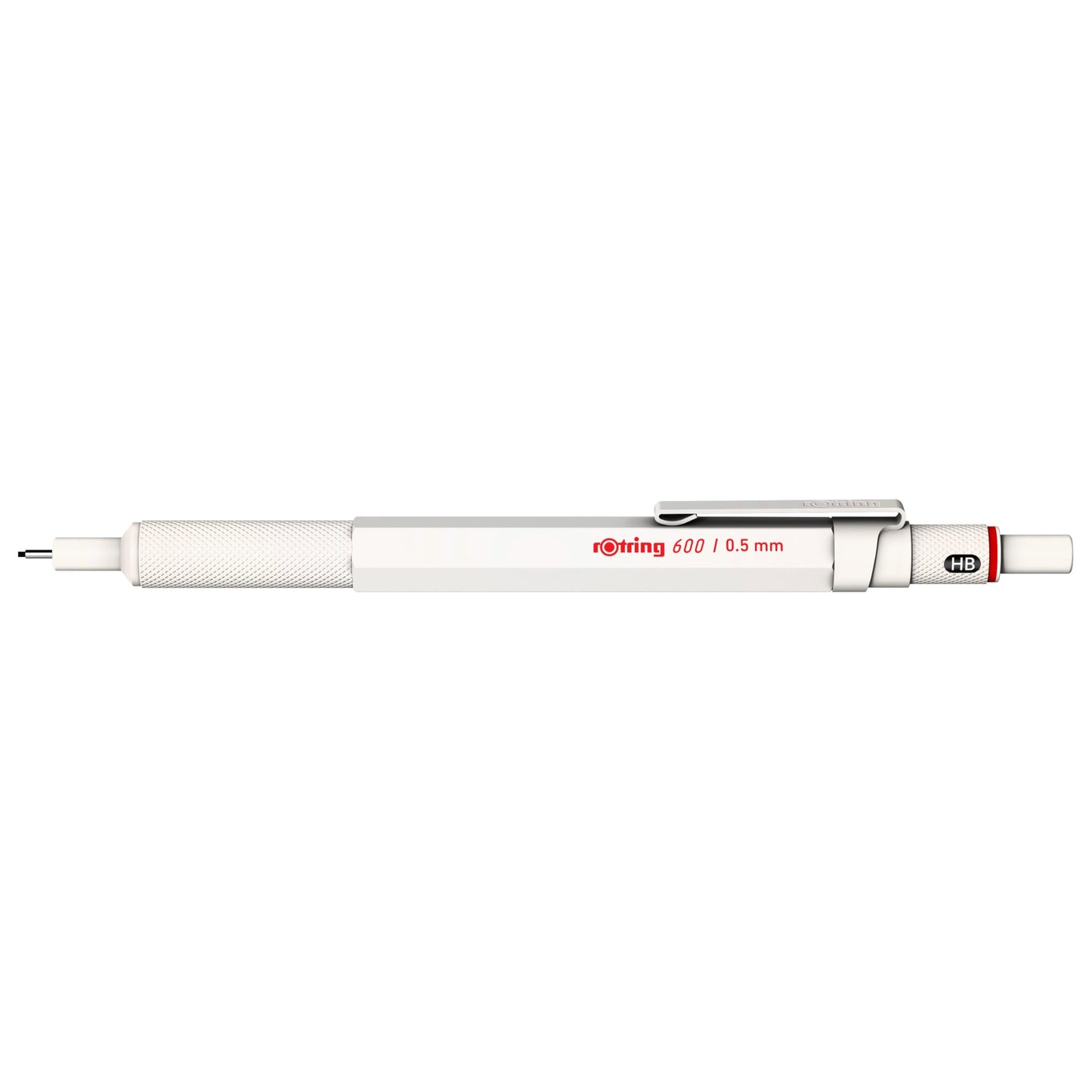Rottling Mechanical Pencil Pearl White 600 2158795 0.5mm rOtring Mechanical Pencil Fine Writing