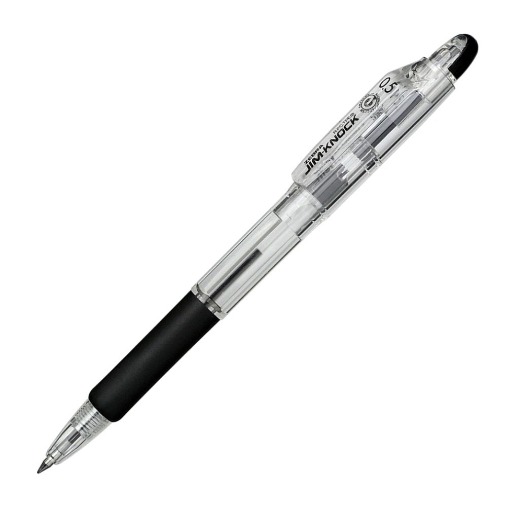 Zebra Ballpoint Pen Gym Knock 0.5 Black 10 Pens B-KRBS-100-BK