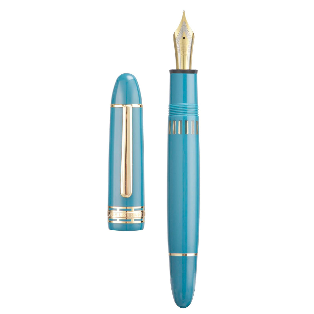 Wikult Yongsheng Junlai 630 Acrylic Fountain Pen, Size 8 Medium Nib with Piston Filling System