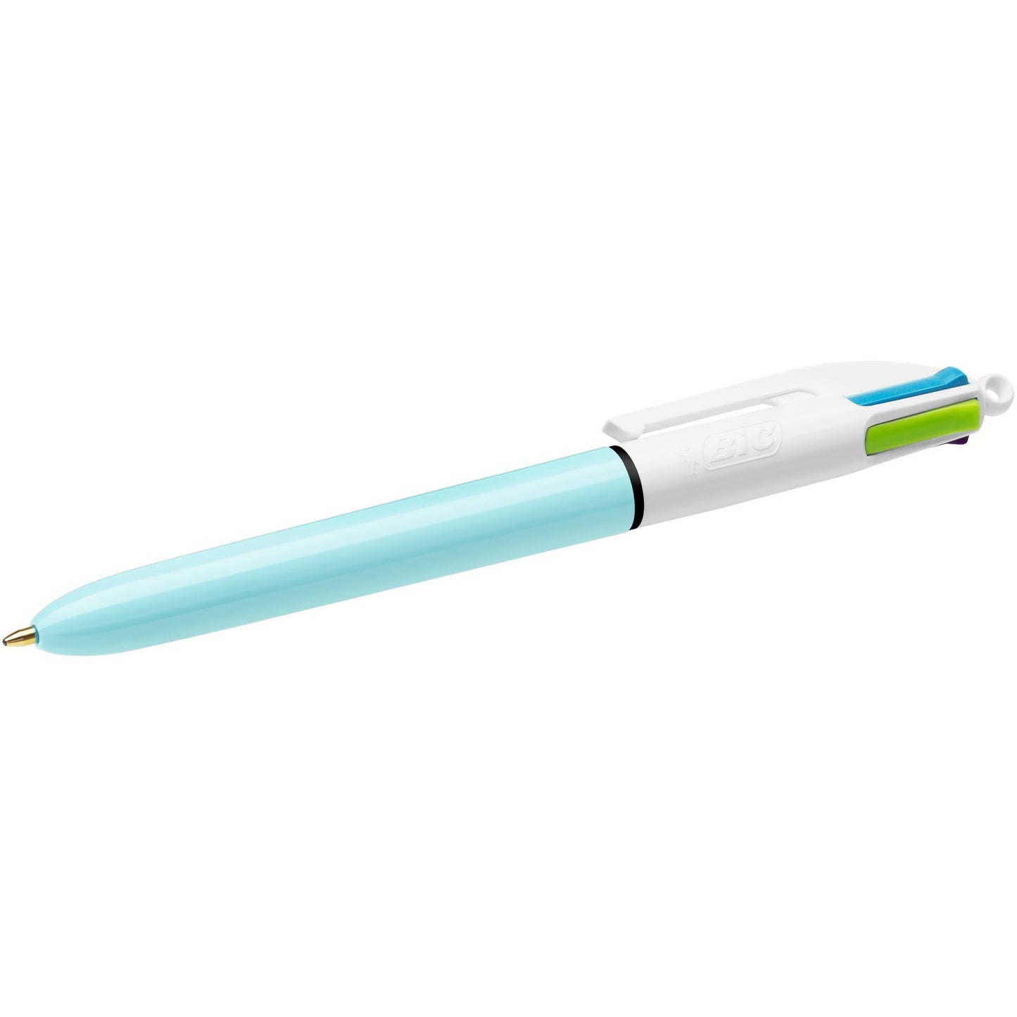 BIC 4 Colours Fun Retractable Ballpoint Pens with Four Ink Colours and Medium Point (1.0 mm), Pack