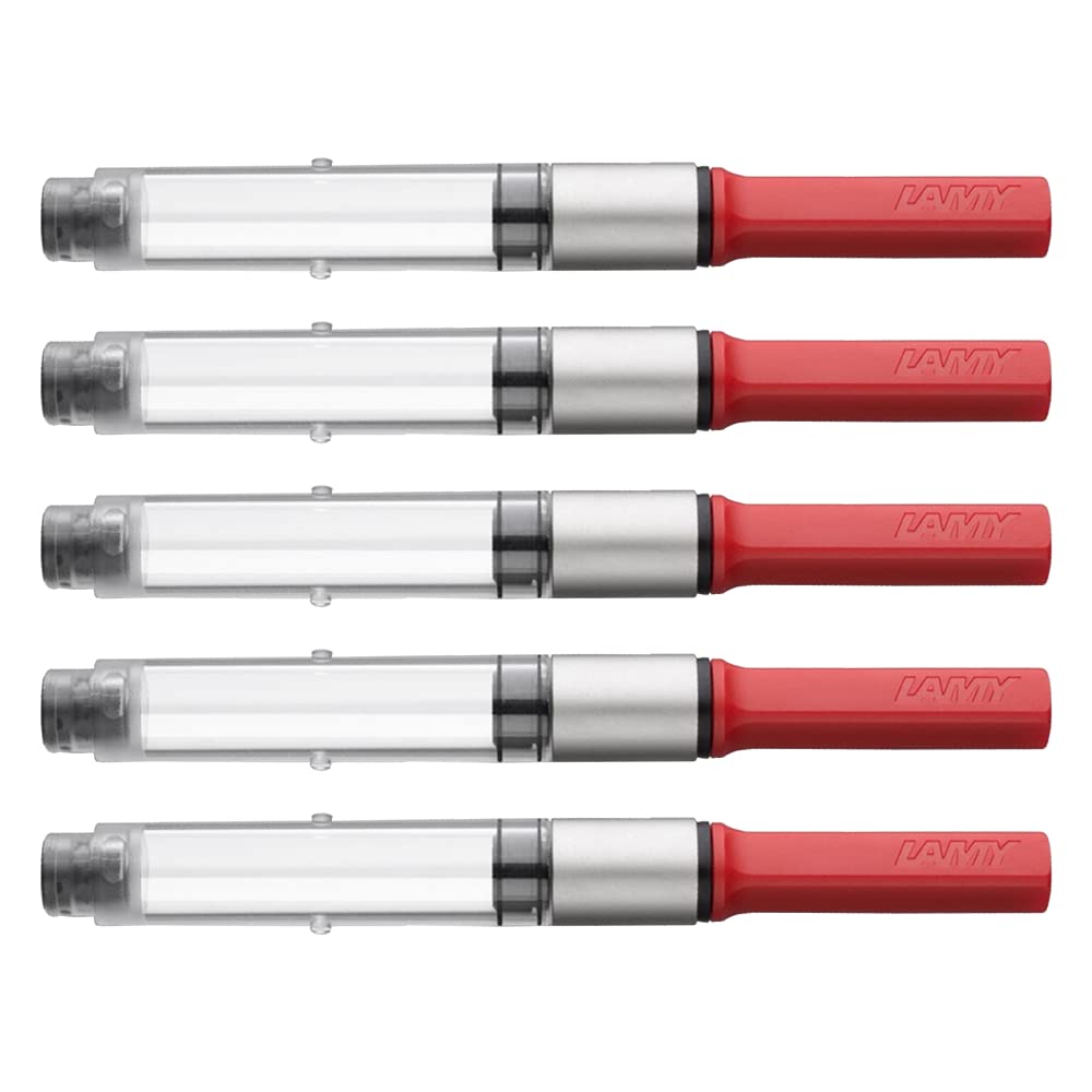 Lamy Z28 Fountain Pen Ink Converters Pack of 5 and Wipe