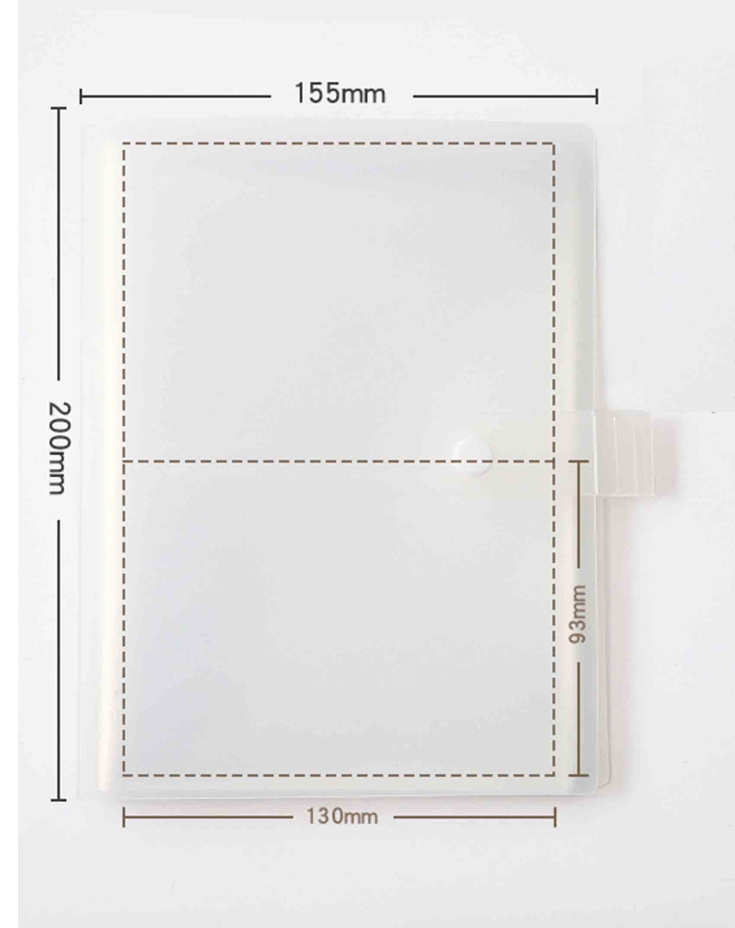 YOAVIP 3x5 Index Cards Clear Plastic Holder Organizer Pouches Book Binder 40 Page Hold 160 Cards 4