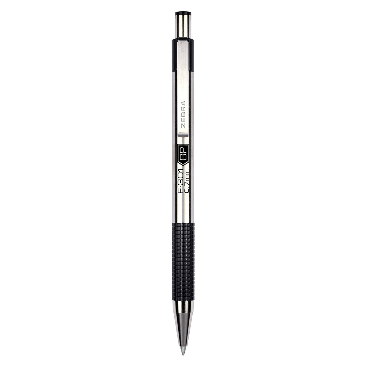 Zebra Ball Point Pen F-301 (9 Pack), Black
