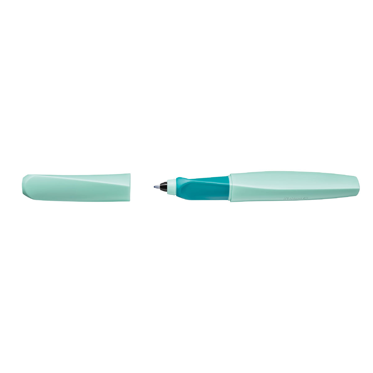 Pelikan Twist Neo Mint Rollerball Pen, Ergonomic, Refillable Blue ink