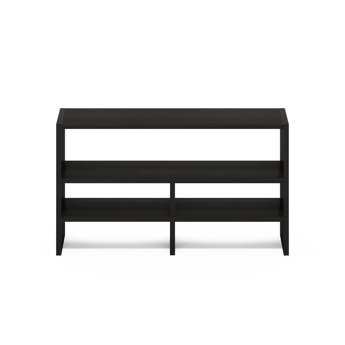 Furinno Hermite Desk Top Organizing Shelf Bookcase, Espresso